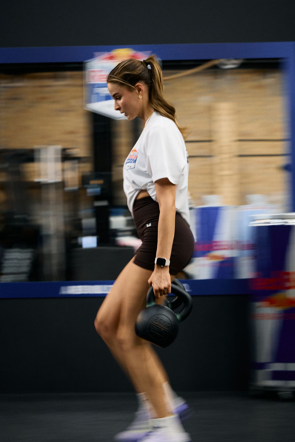 Red Bull Road to HYROX training session at Kaduzs gym in Budapest photographed by Adam Bertalan