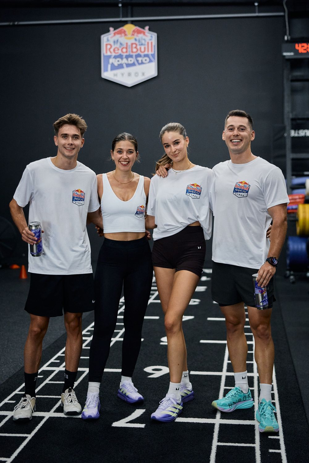 Red Bull Road to HYROX training session at Kaduzs gym in Budapest photographed by Adam Bertalan