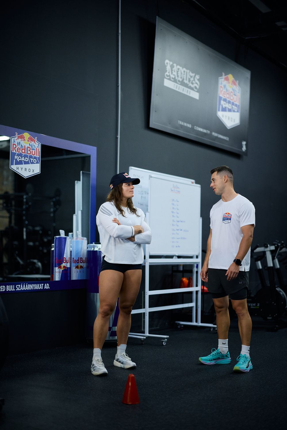 Red Bull Road to HYROX training session at Kaduzs gym in Budapest photographed by Adam Bertalan