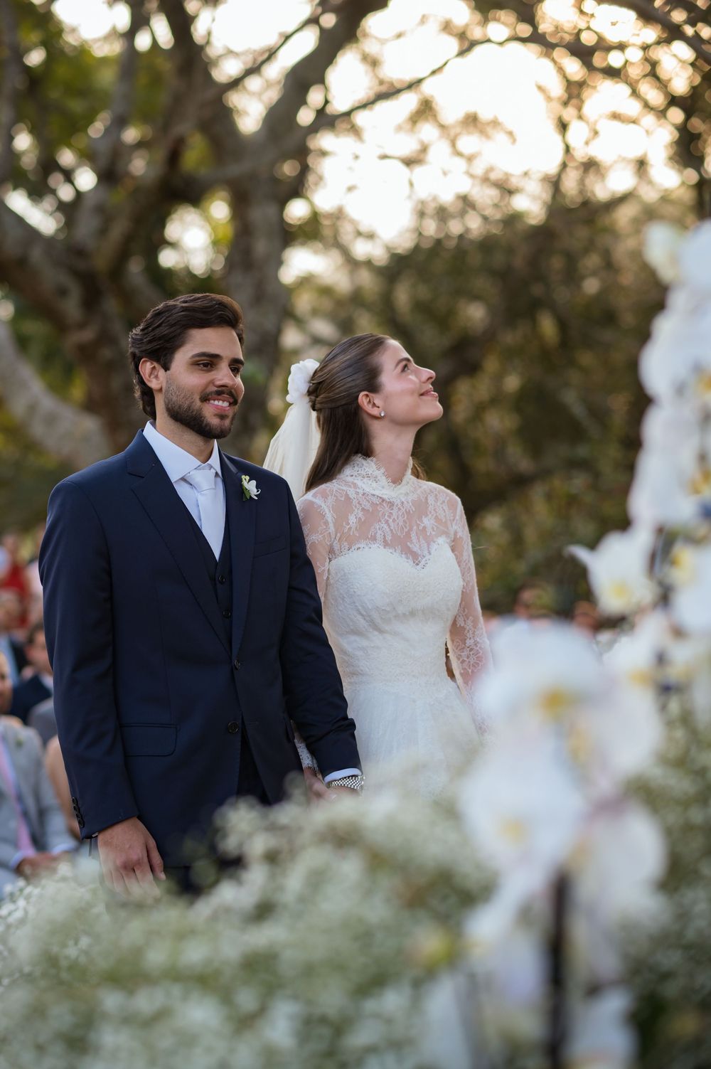 Cerimônia de casamento ao ar livre