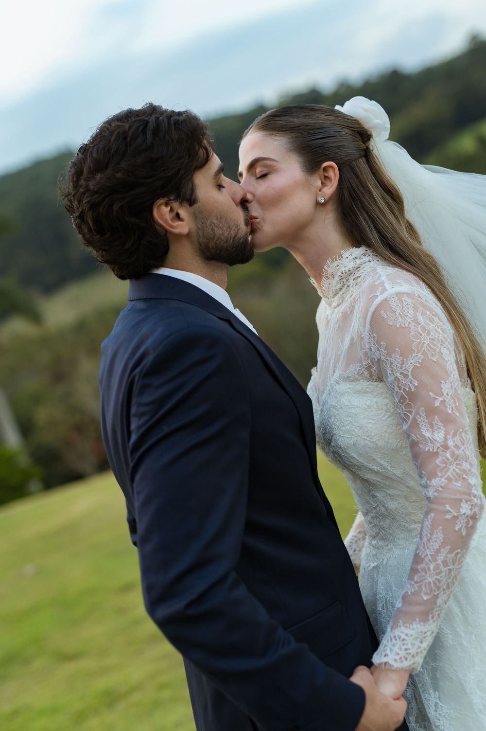 Ensaio do casal depois da cerimônia