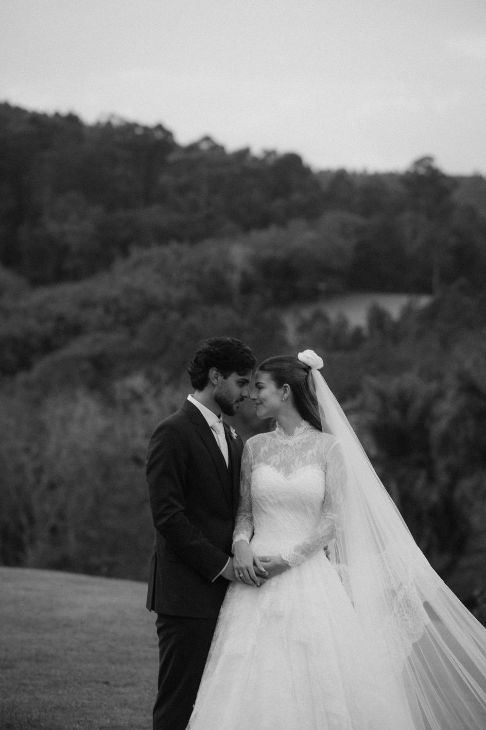 Ensaio do casal depois da cerimônia