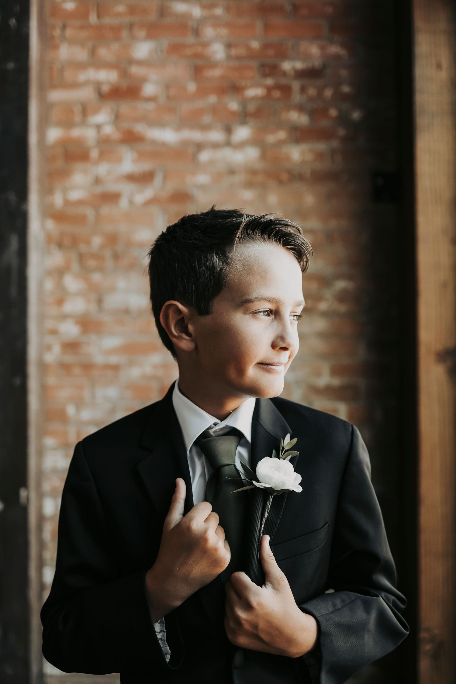 Candid groom suite wedding photography at The Cotton Mill