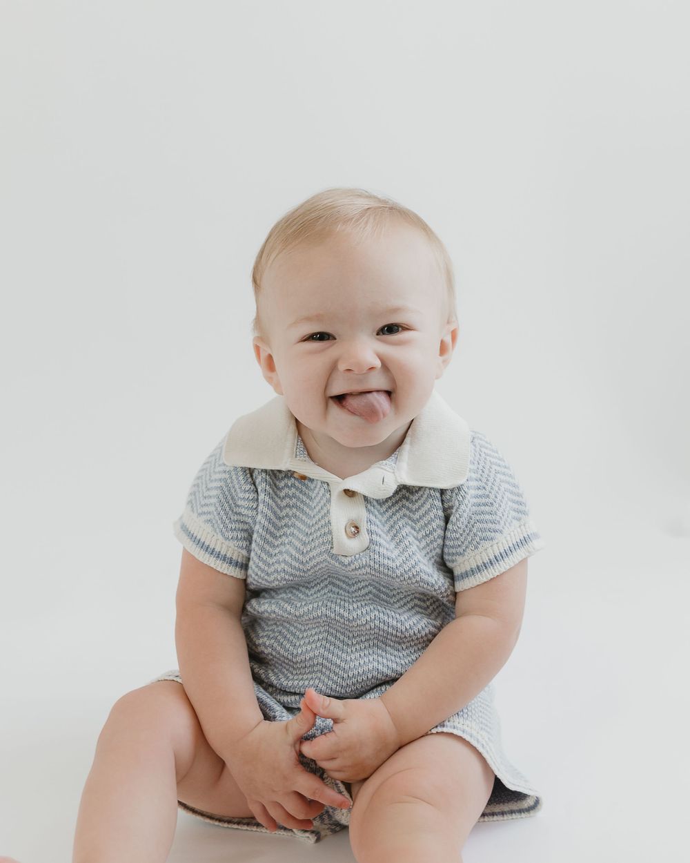 Personality shots taken during a 1 year old session in Tyler Tx by Motherhood Photographer KP Portraits