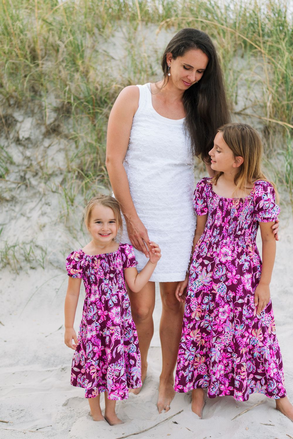 family beach session sea island, ga
