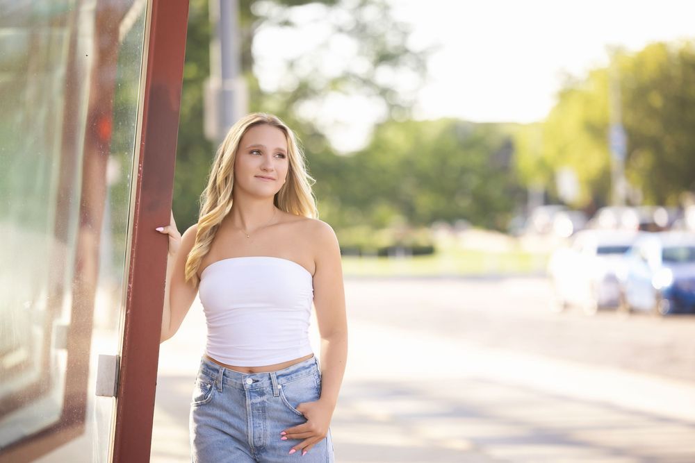 Summer Senior session Downtown Toledo, Ohio
