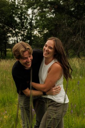 Candid couple session in coon rapids Minnesota