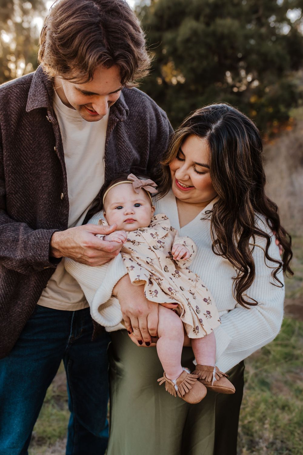 San Diego family photographer, family photographer, family nature photoshoot, one year photoshoot