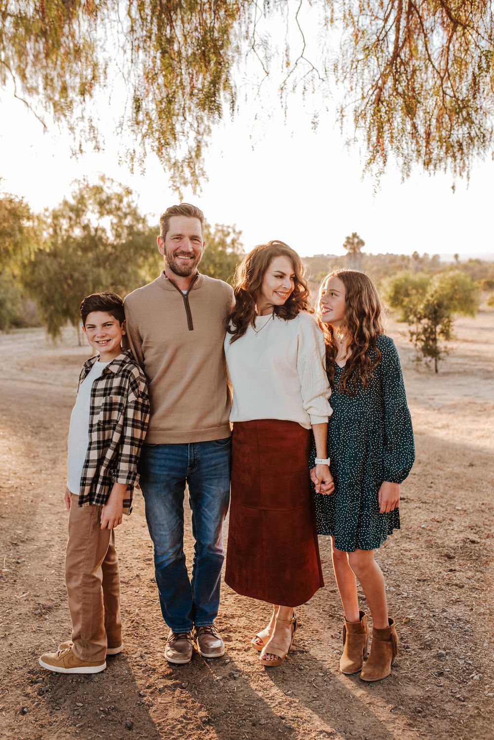 San Diego family photographer, family photographer, family nature photoshoot