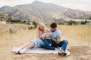 Morrison Colorado family photo session during the summertime