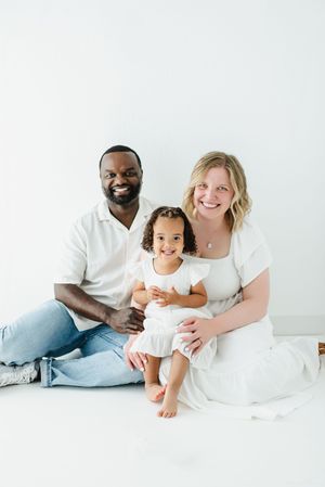 In studio family photo shoot near me. Colorado family photographer in studio. Studio family photo shoot with toddler. Colorado photographer
