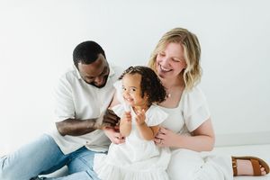 In studio family photo shoot near me. Colorado family photographer in studio. Studio family photo shoot with toddler. Colorado photographer