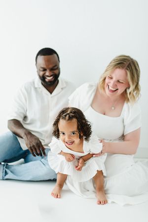 In studio family photo shoot near me. Colorado family photographer in studio. Studio family photo shoot with toddler. Colorado photographer