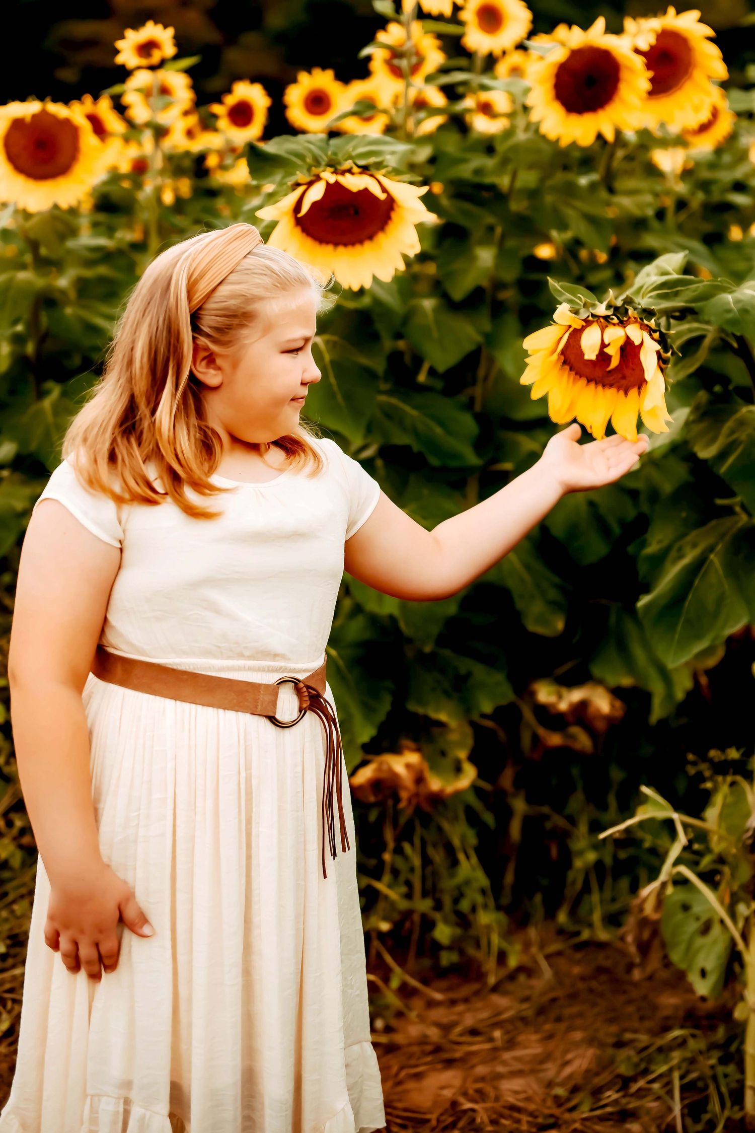NORTH GEORGIA PHOTOGRAPHER | SUNFLOWER SESSION | FAUSETT FARMS SUNFLOWERS