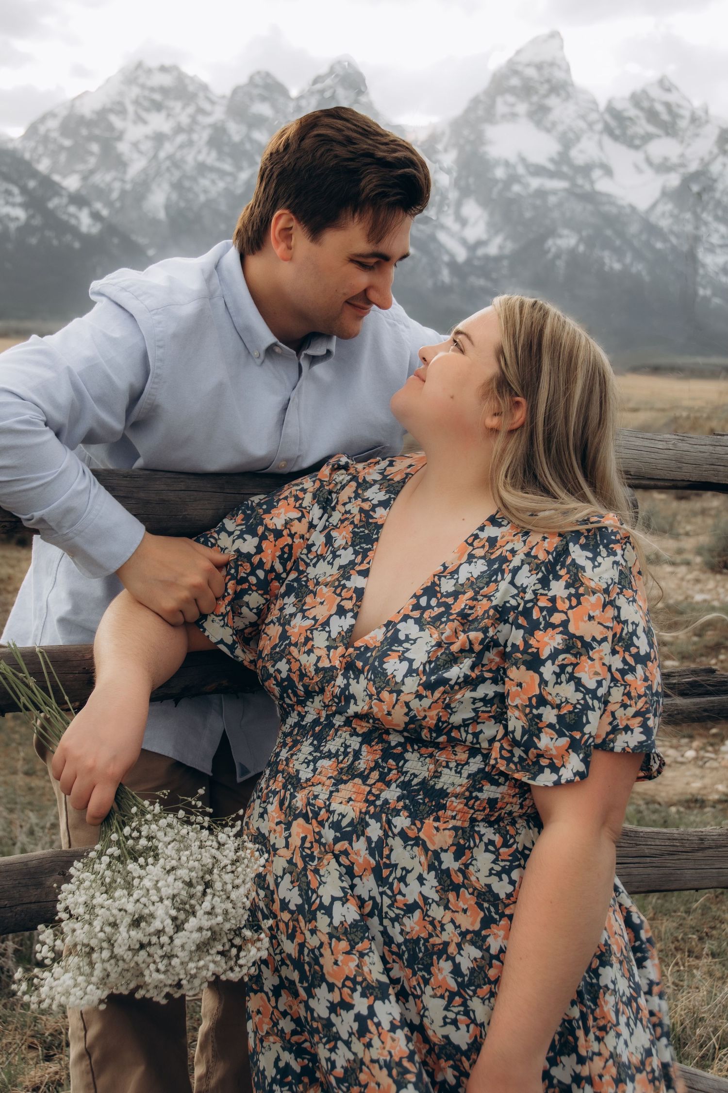 surprise proposal Yellowstone photographer