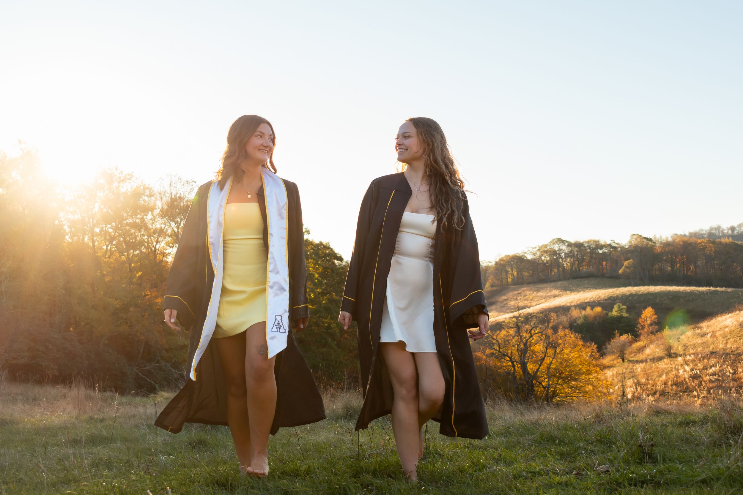 Graduation Photography for Appalachian State University graduate in Boone, NC