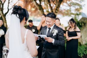 wedding vows golf course wedding pitt meadows