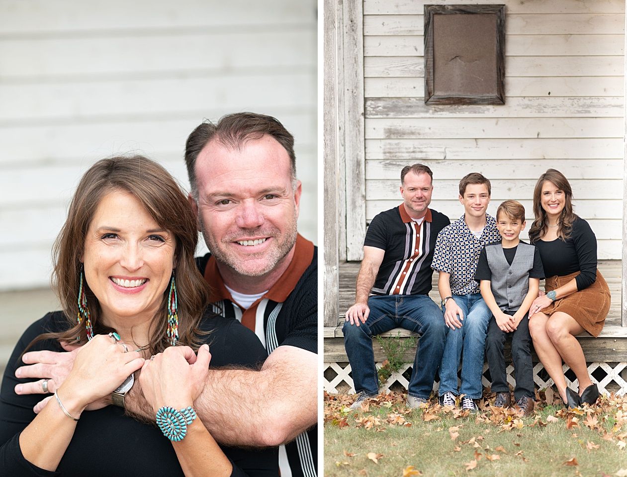 Family of 4 Session in Downtown Bartlesville by Bartlesville Family Photographer Kristi Bray