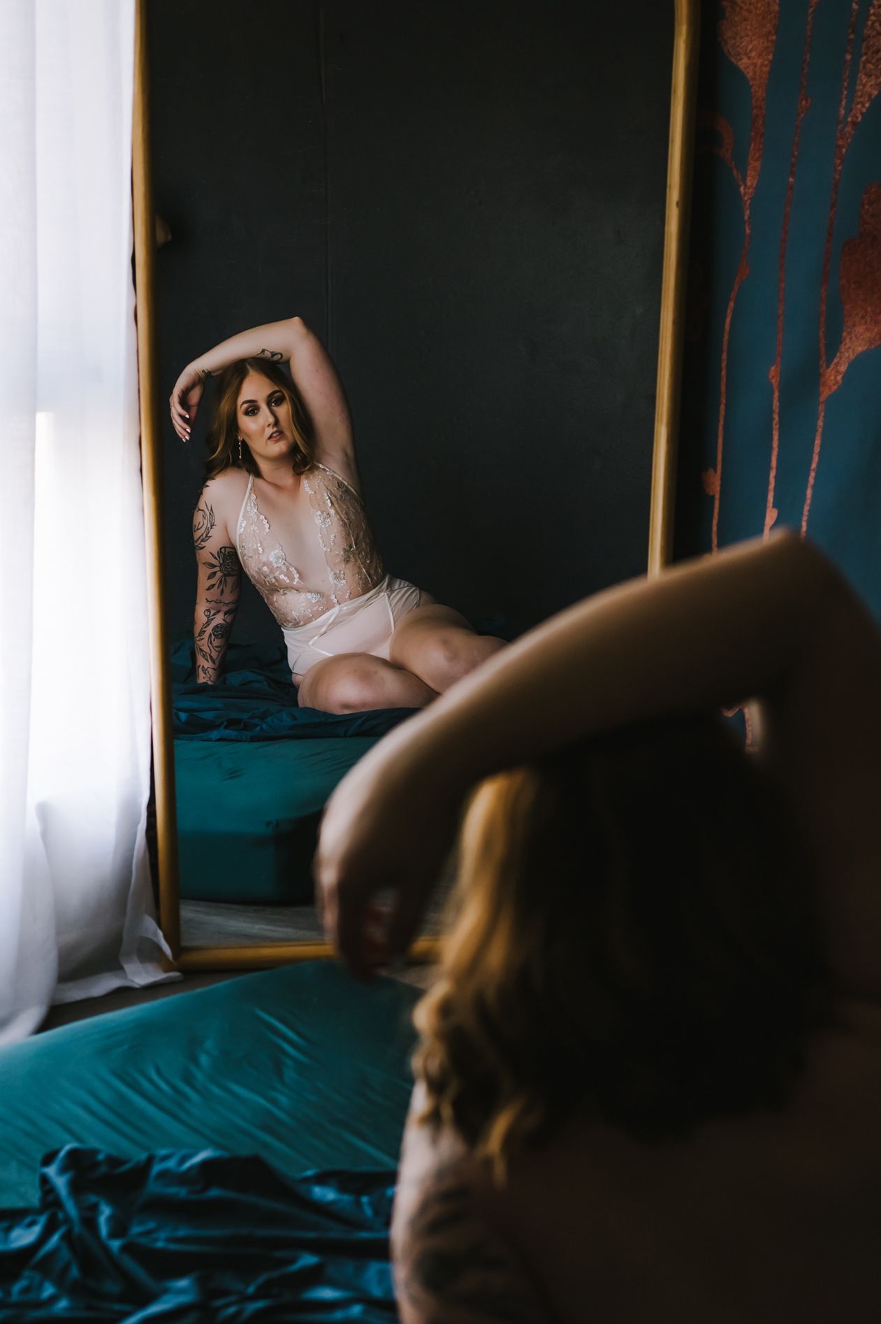 Self love boudoir session