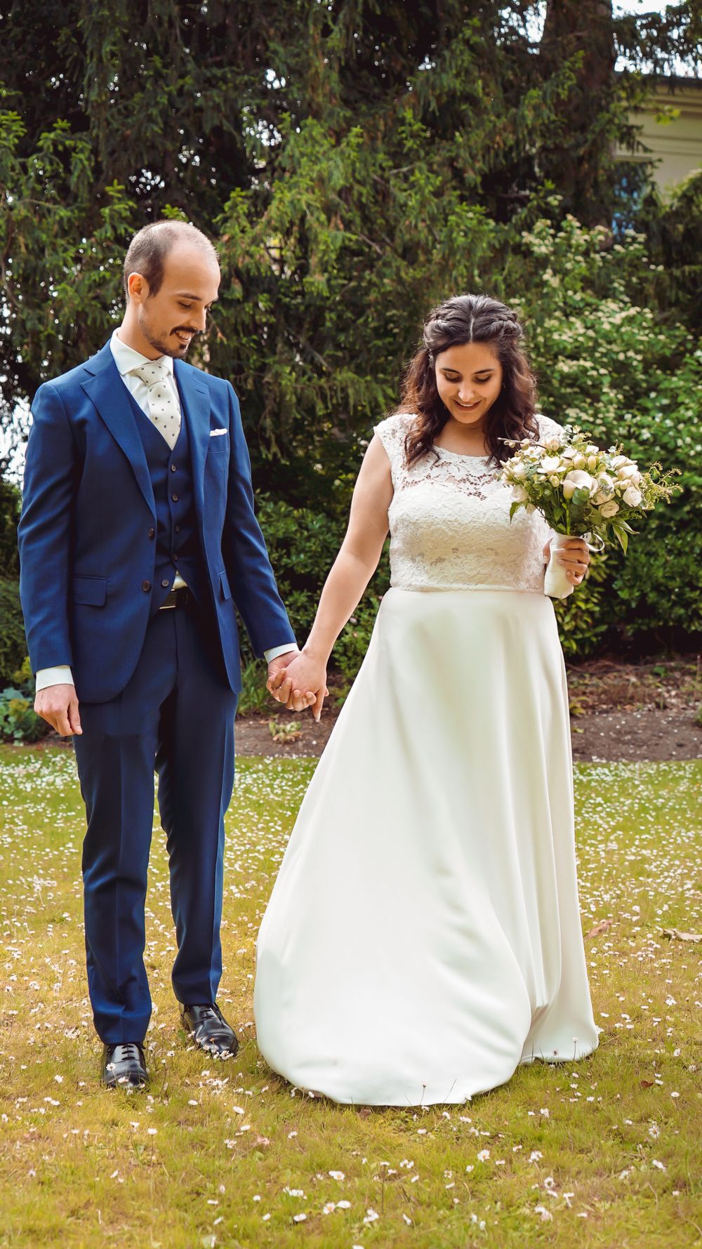 Photo de mariage, couple photographié par Chloé Cabanes