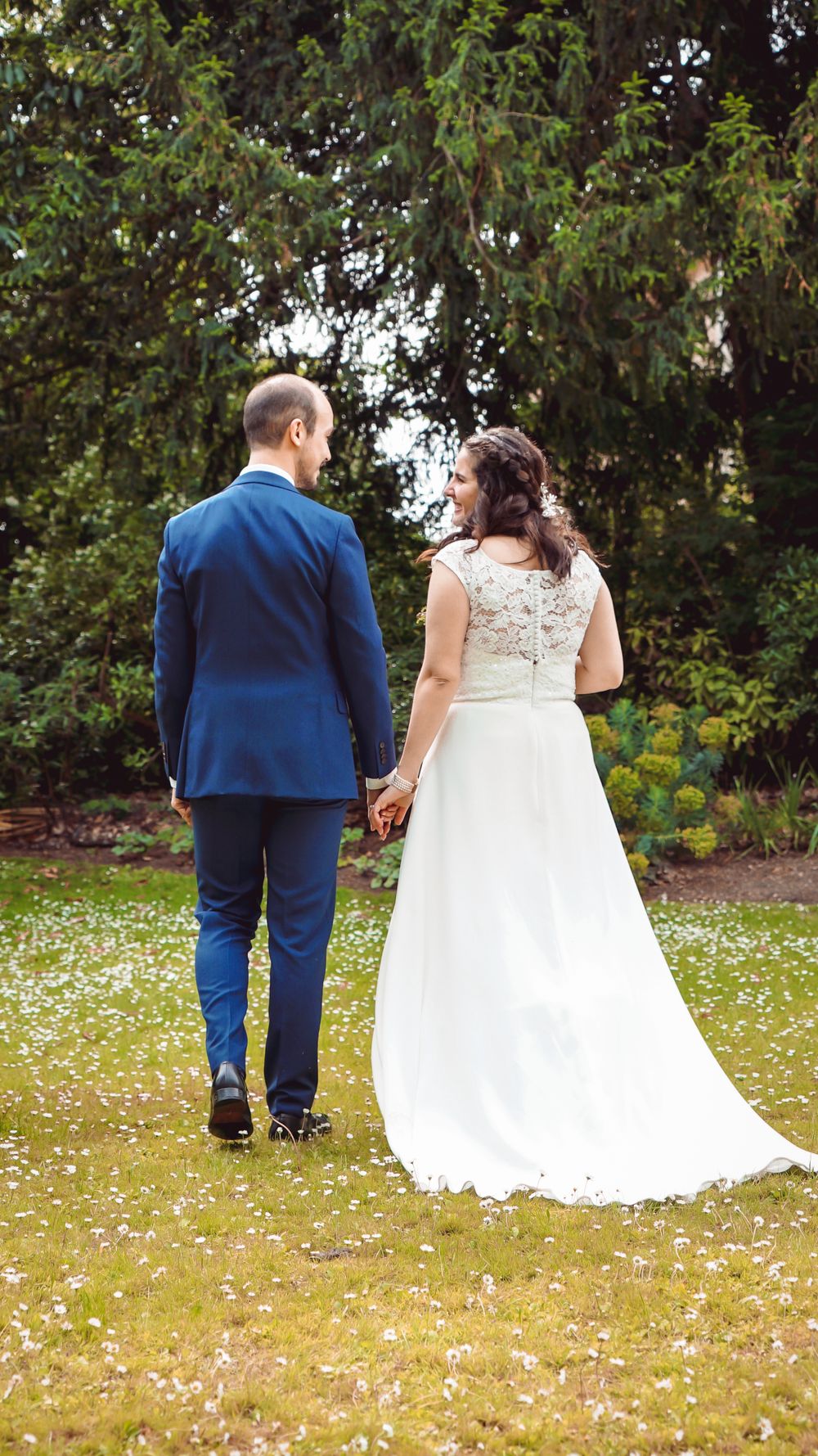Photo de mariage, couple photographié par Chloé Cabanes