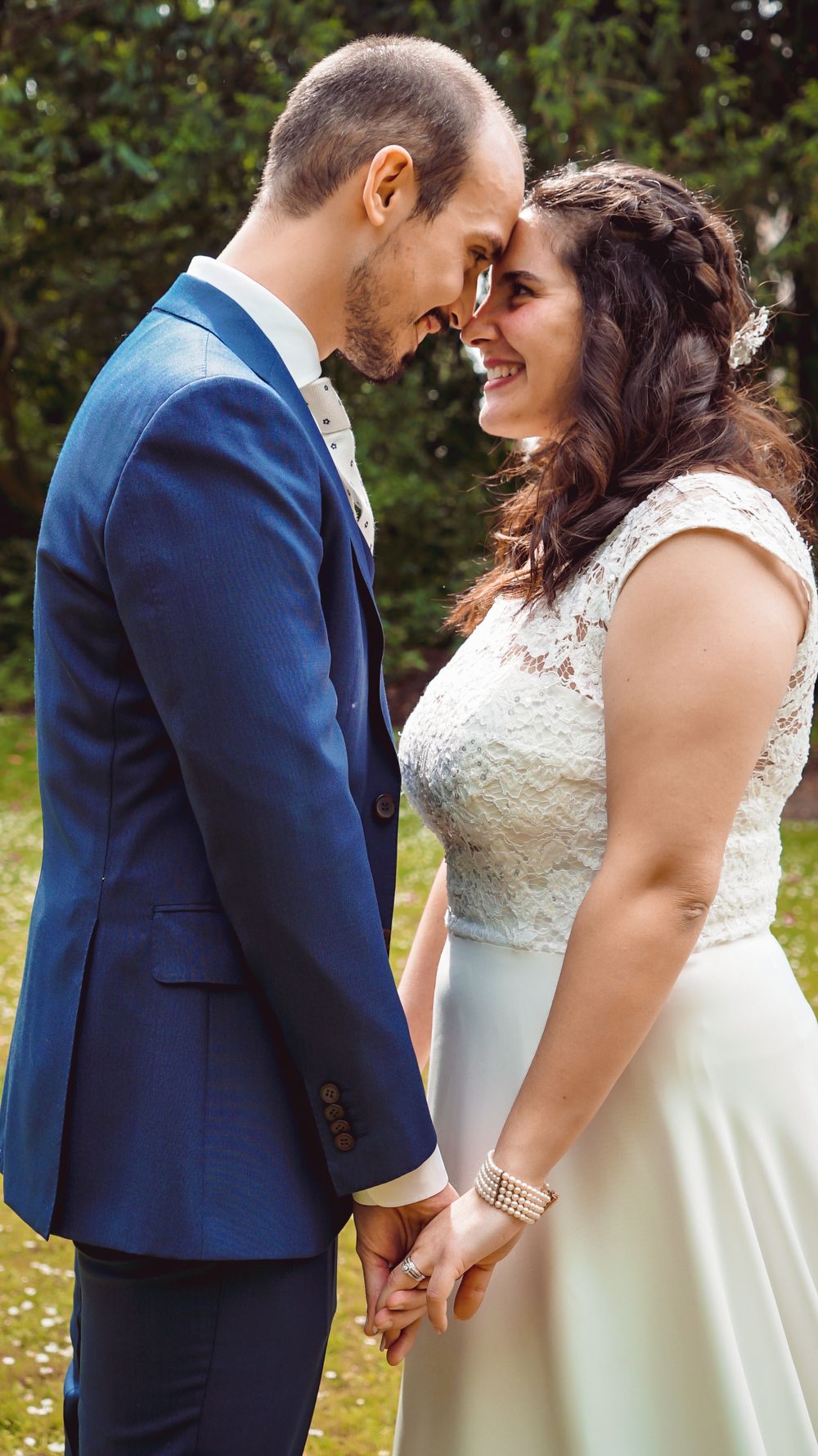 Photo de mariage, couple photographié par Chloé Cabanes