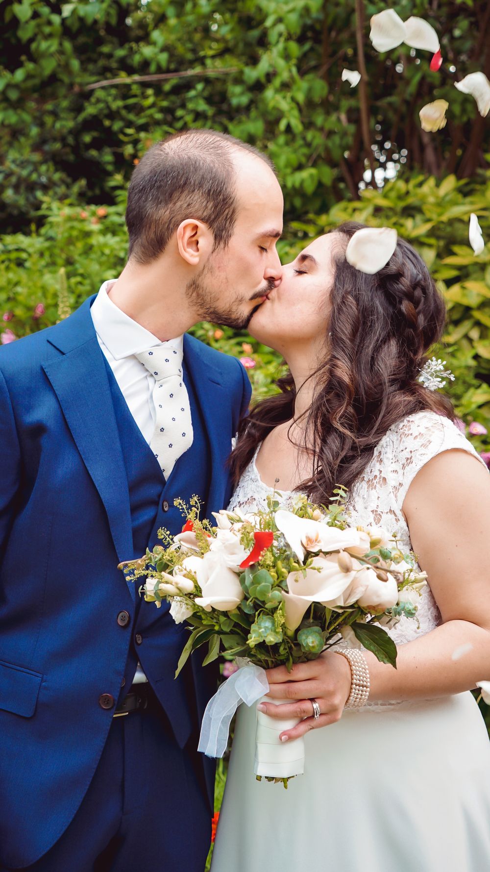 Photo de mariage, couple photographié par Chloé Cabanes