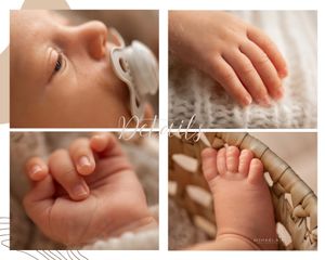 Newborn baby macro details, Brooklyn NYC newborn photographer.