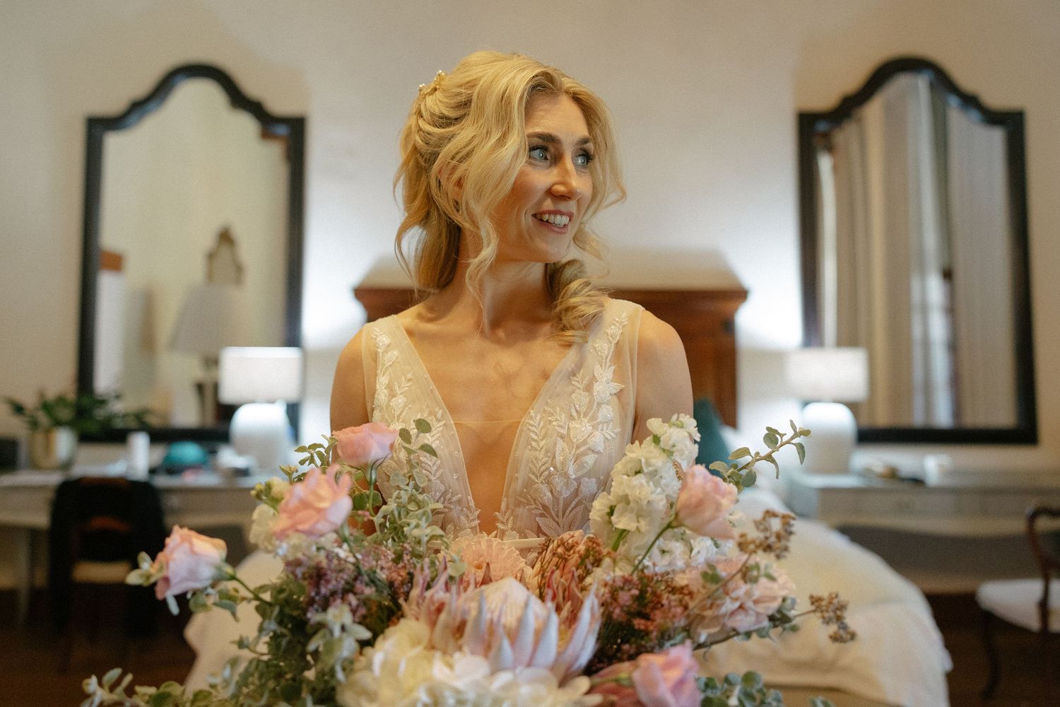 Aishling and Hendrik at Nooitgedacht Estate in Stellenbosch, documentary wedding photos capturing celebrations and beautiful portraits.