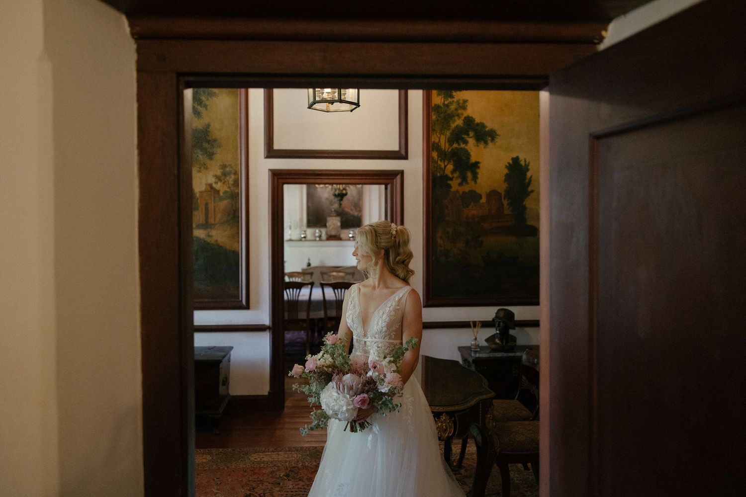 Aishling and Hendrik at Nooitgedacht Estate in Stellenbosch, documentary wedding photos capturing celebrations and beautiful portraits.