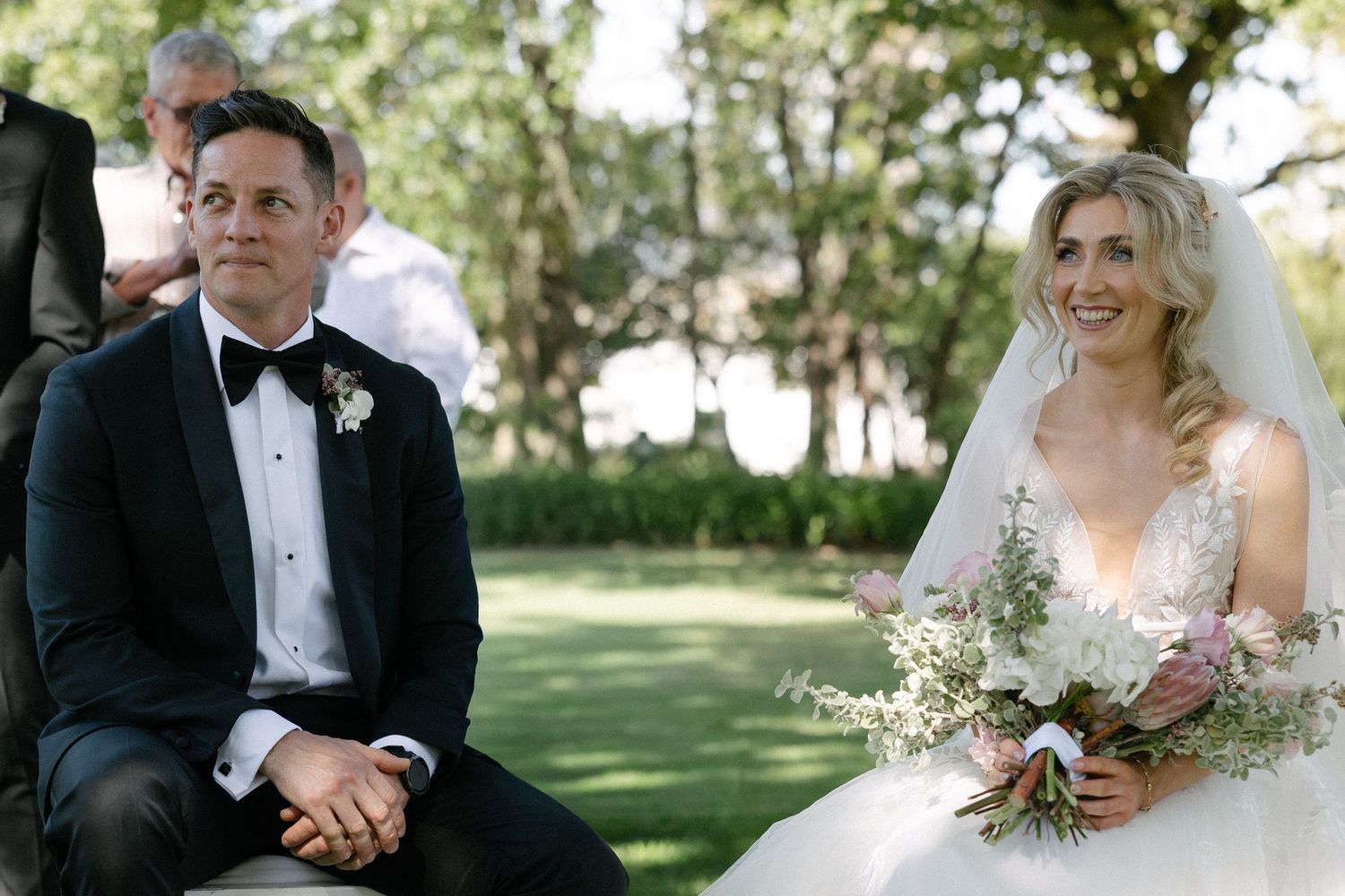 Aishling and Hendrik at Nooitgedacht Estate in Stellenbosch, documentary wedding photos capturing celebrations and beautiful portraits.
