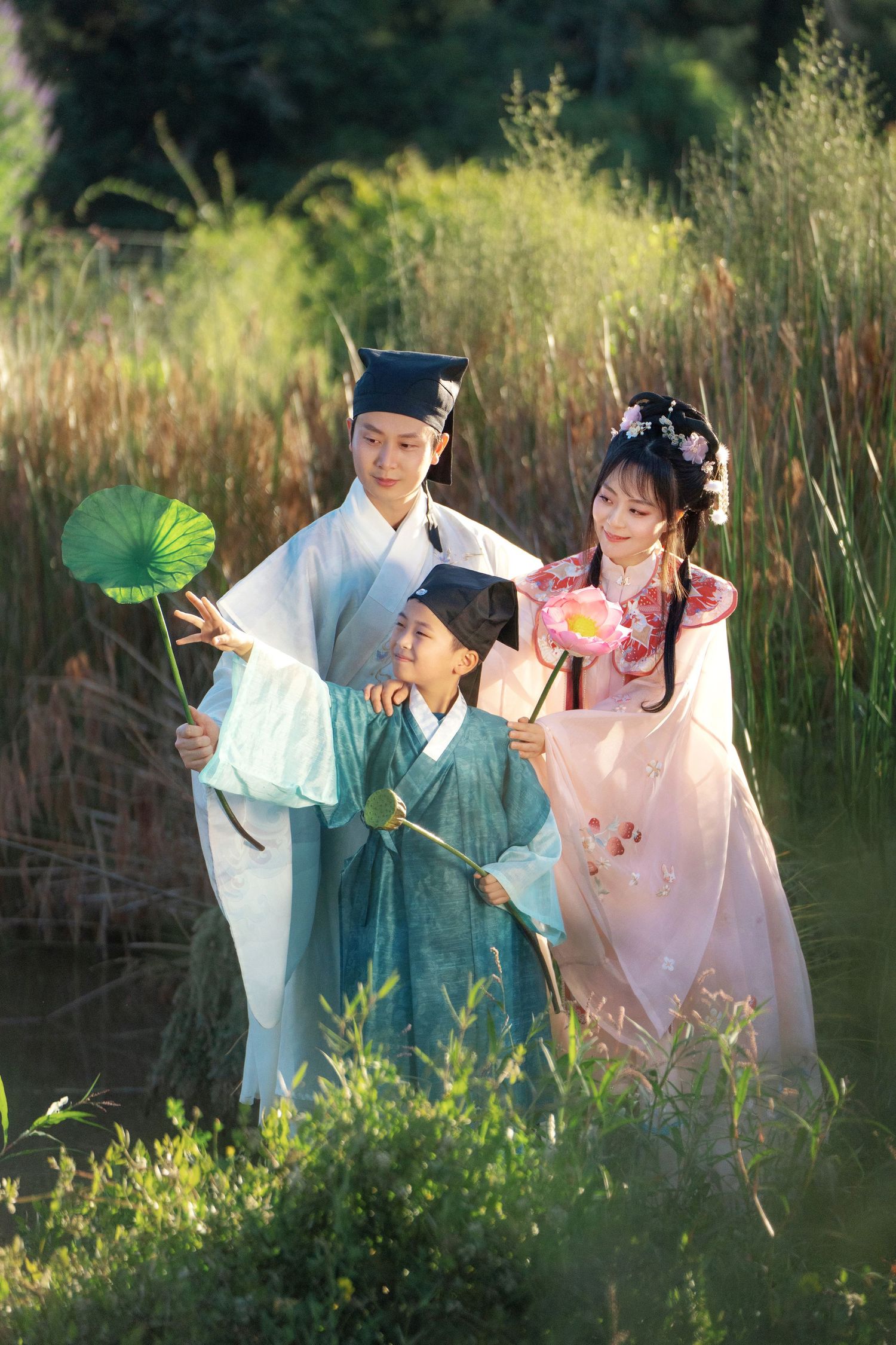 hanfu family photo auckland