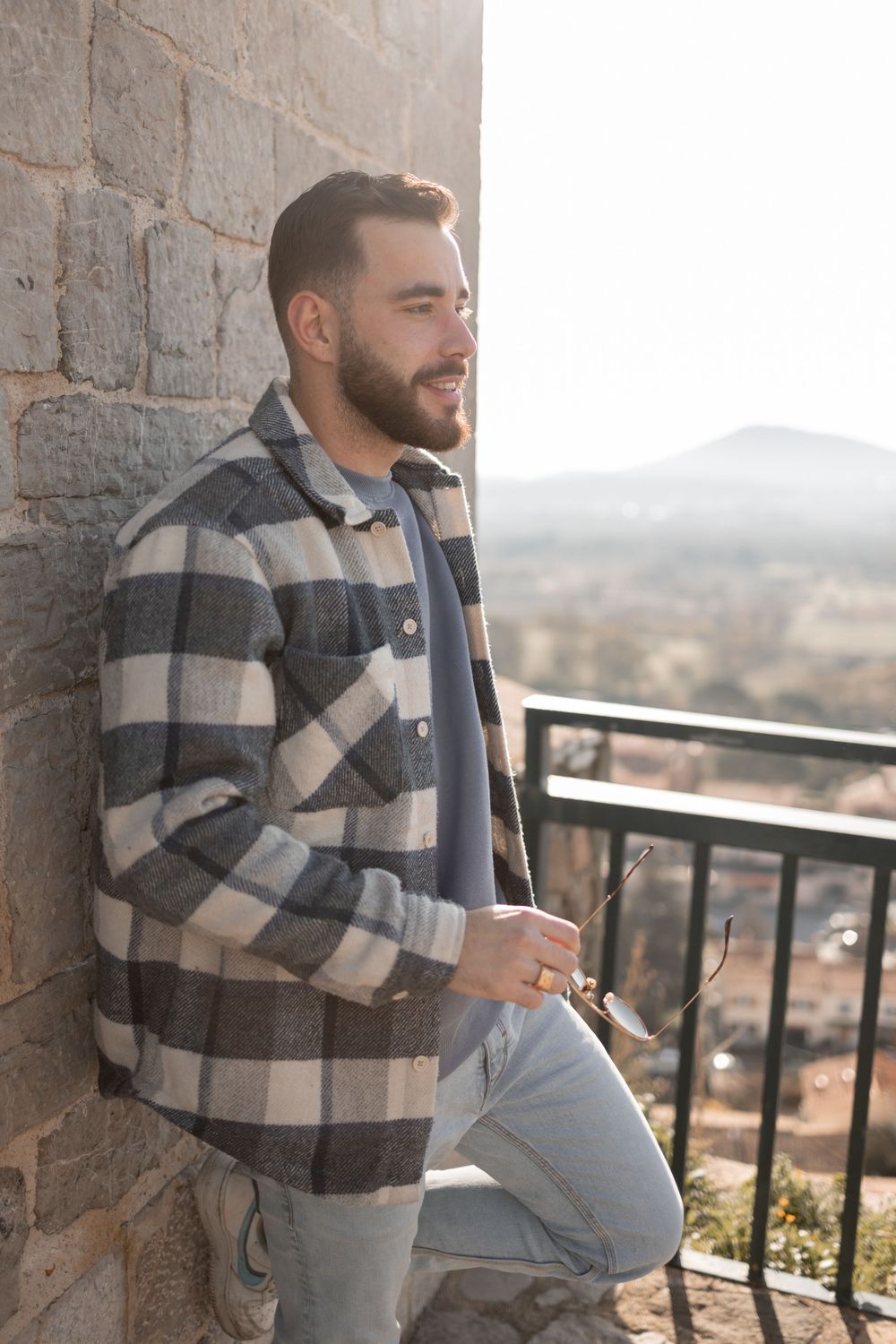 shooting portrait homme la garde