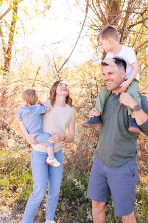 salt lake city utah family photographer, candid photo of a family