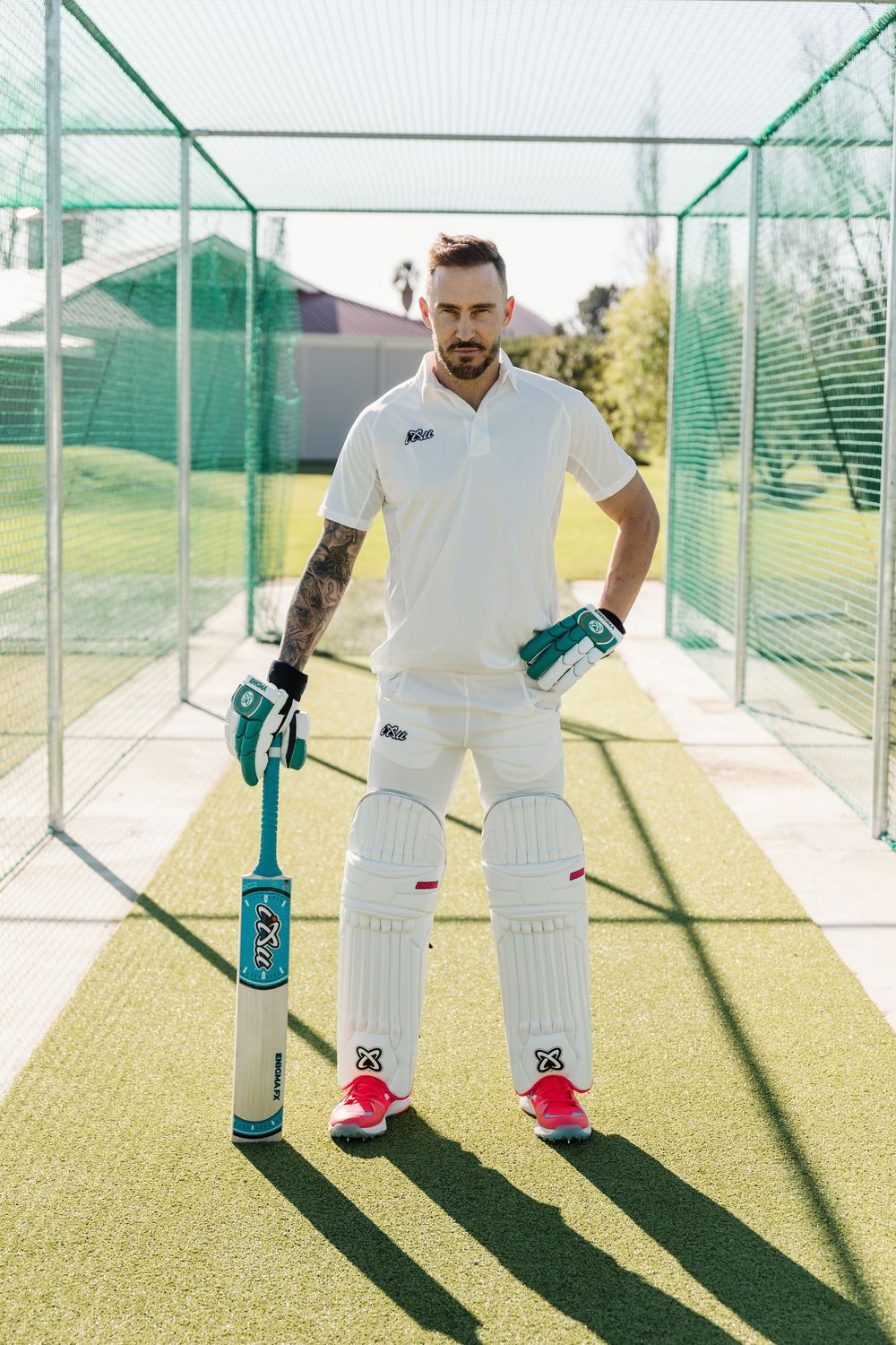 Portrait of sports star