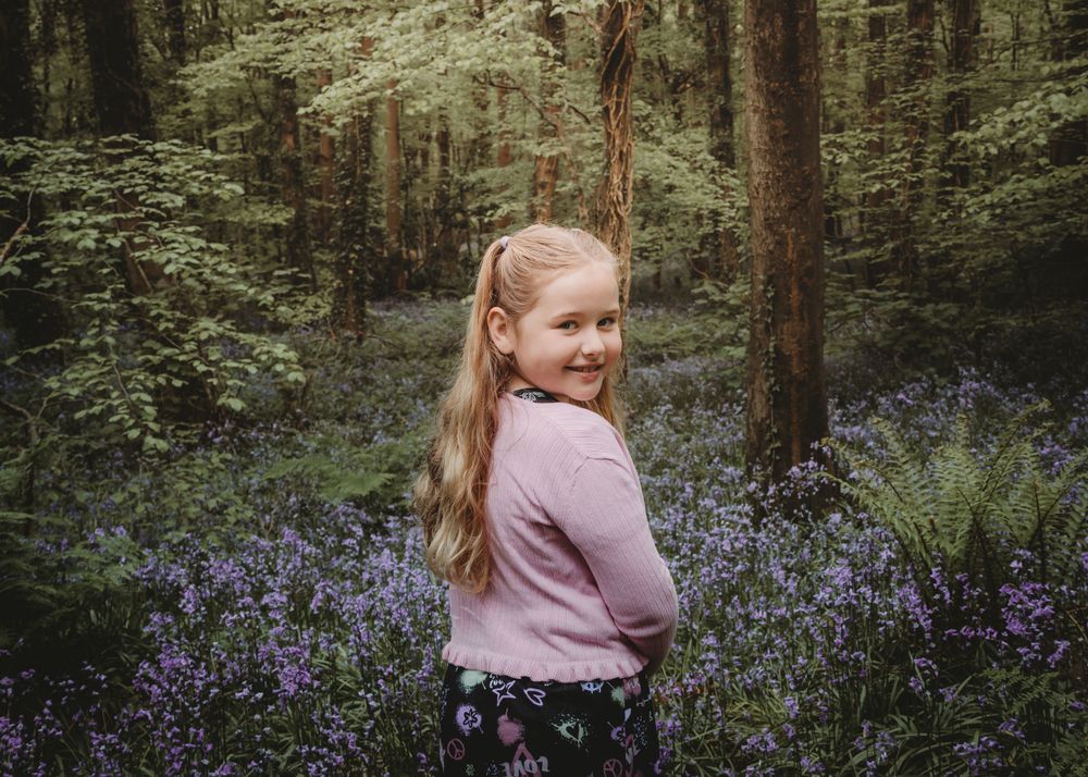 Bluebells mini session at Narrow Water Warrenpoint, Newry, Riza Wilson Photography