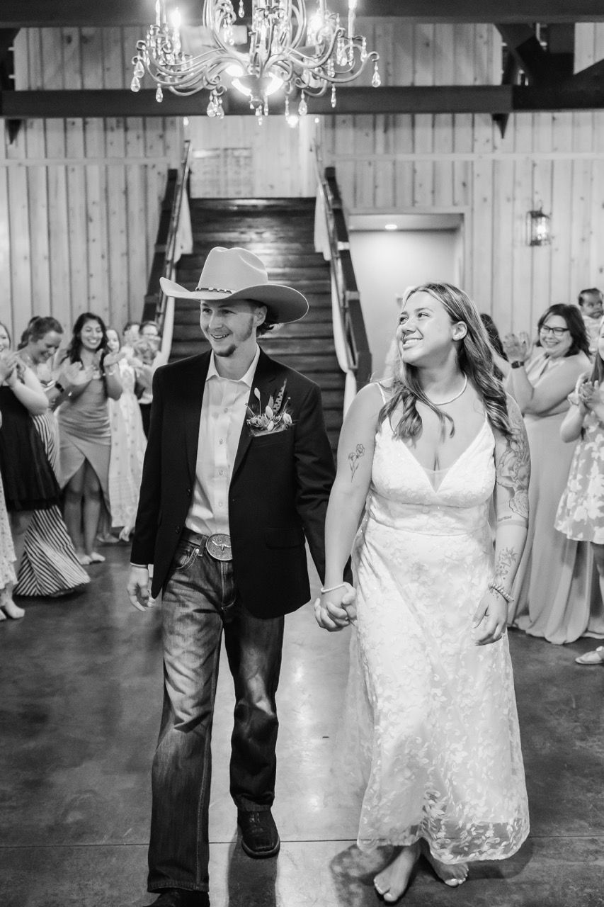Wedding guests celebrating at an intimate Snohomish reception. Candid storytelling by Tim Neal Photography.