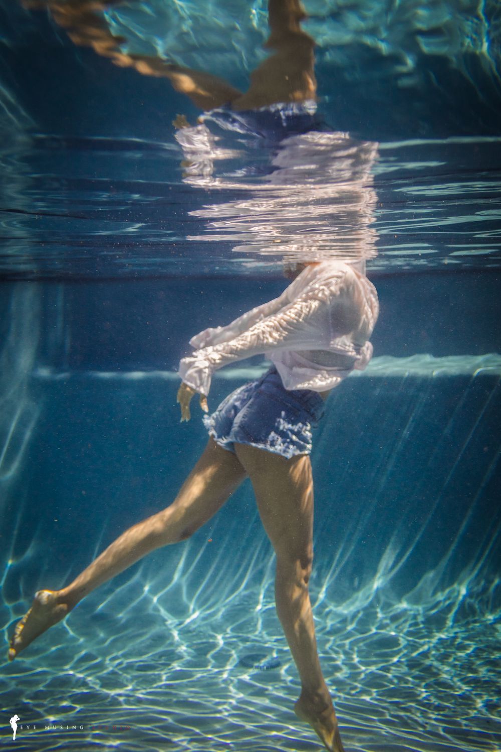 Girl next door pool session