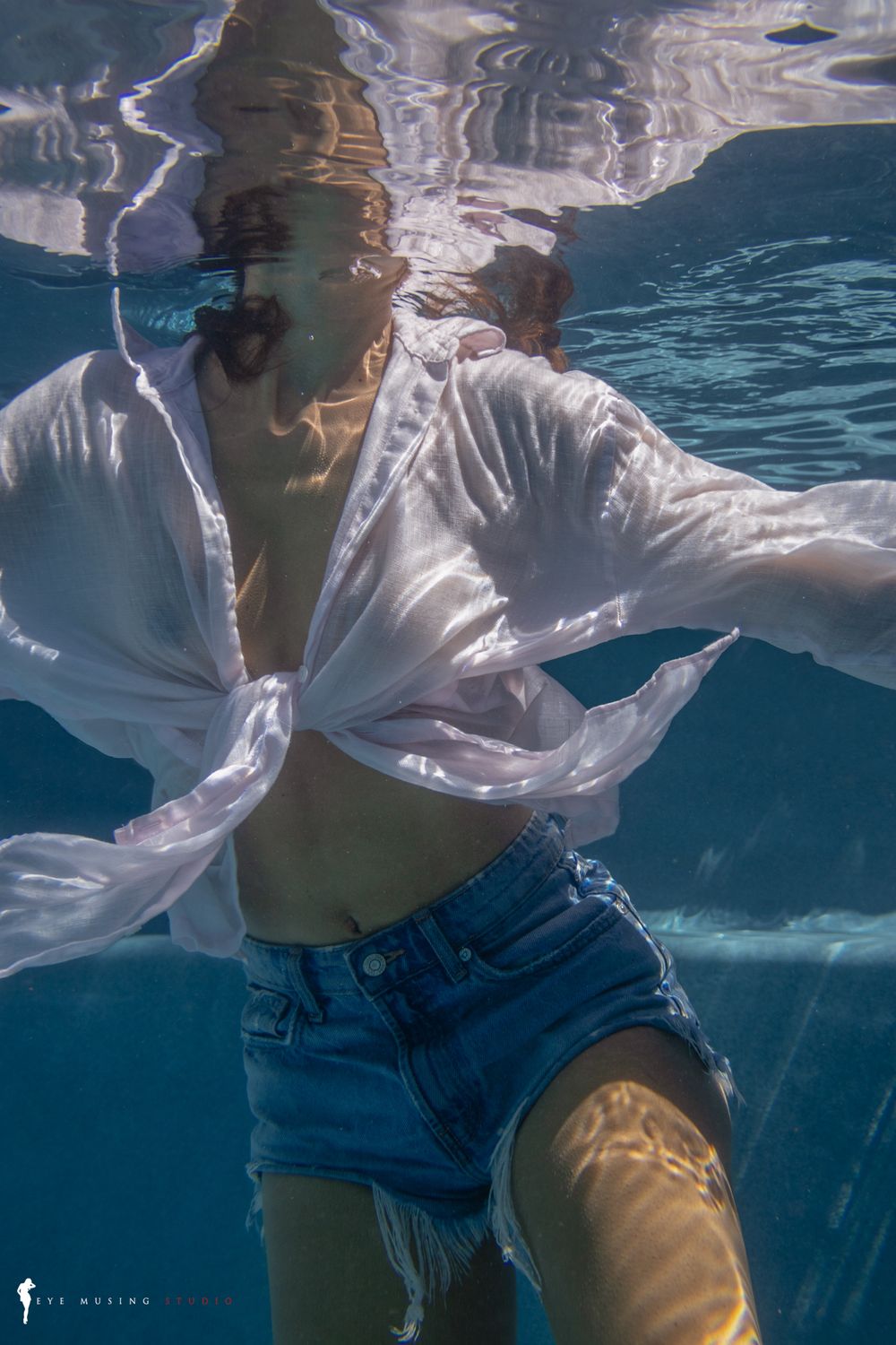 Girl next door pool session