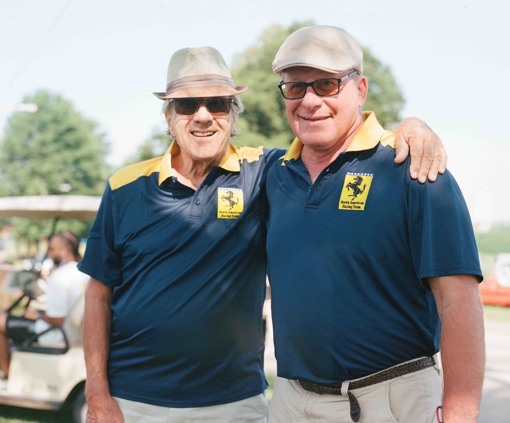 Bernard Martin and Luigi Chinetti Jr at the Pittsburgh Vintage Grand Prix