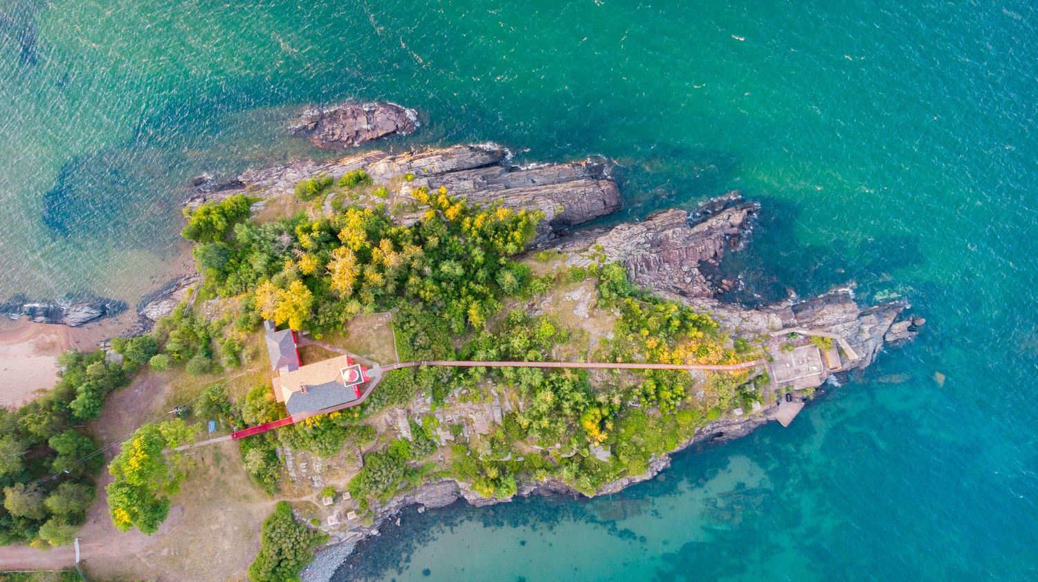 Marquette Michigan lighthouse