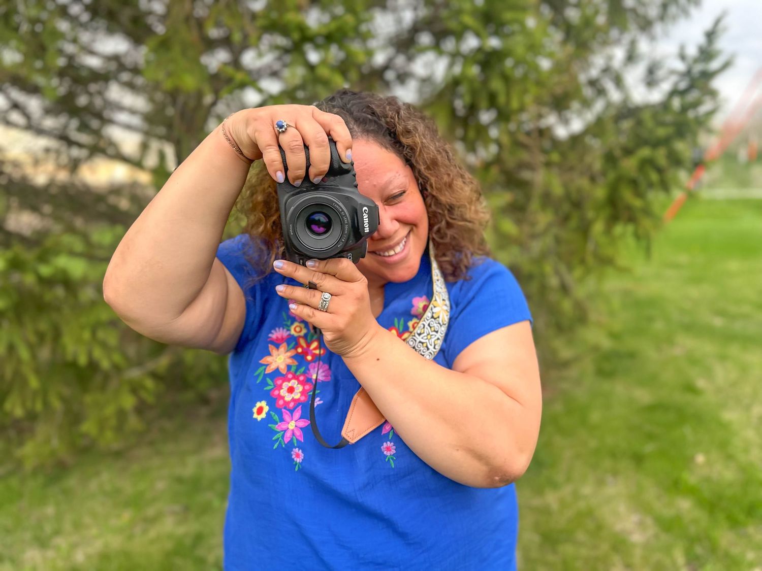 Picture of myself shooting a photo