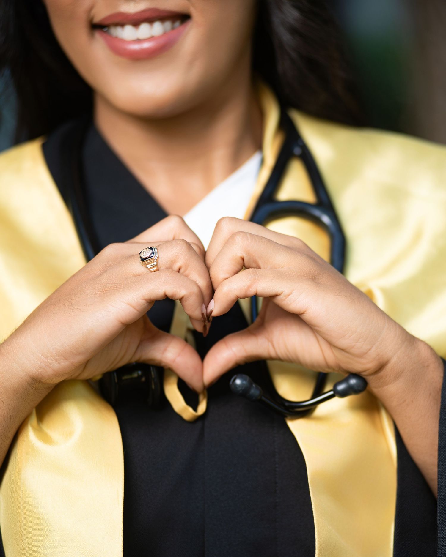 fotografía de graduación de UASD medicina