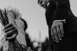 candid bride and groom moment in Penafiel, Portugal