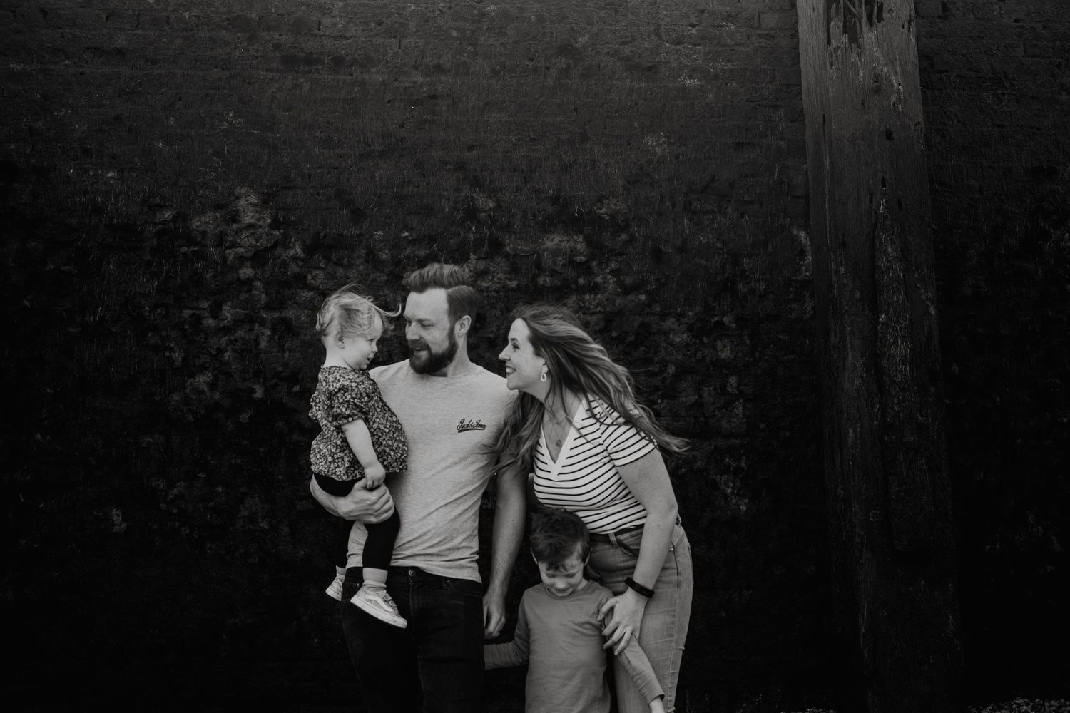 Family portrait of Jenny Catlow Photography.