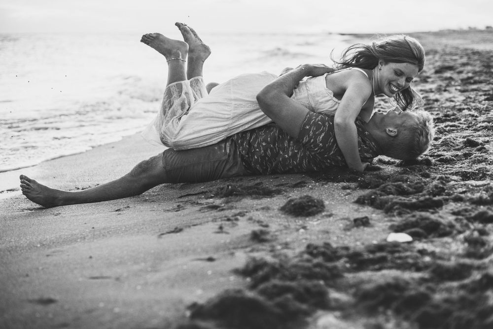 playing in the ocean. where is the best place to take couples photos. near me