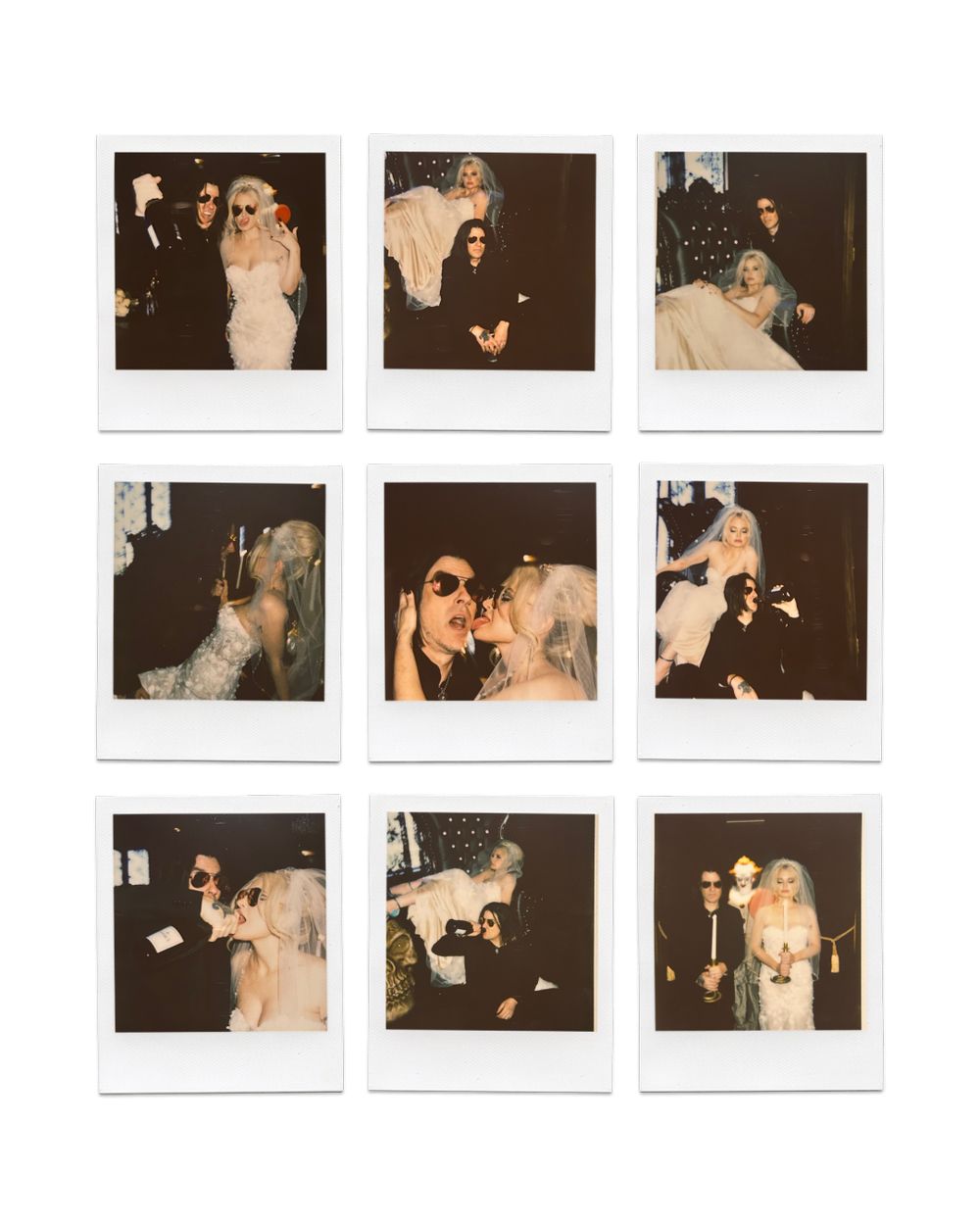 Gothic bride meets rock 'n roll vibes in this epic Halloween Las Vegas elopement. Bold, moody, and unforgettable.