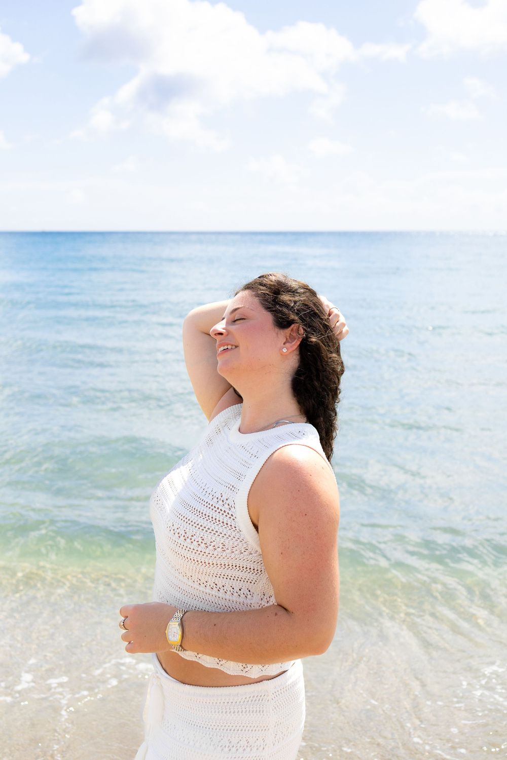 beach portrait photo