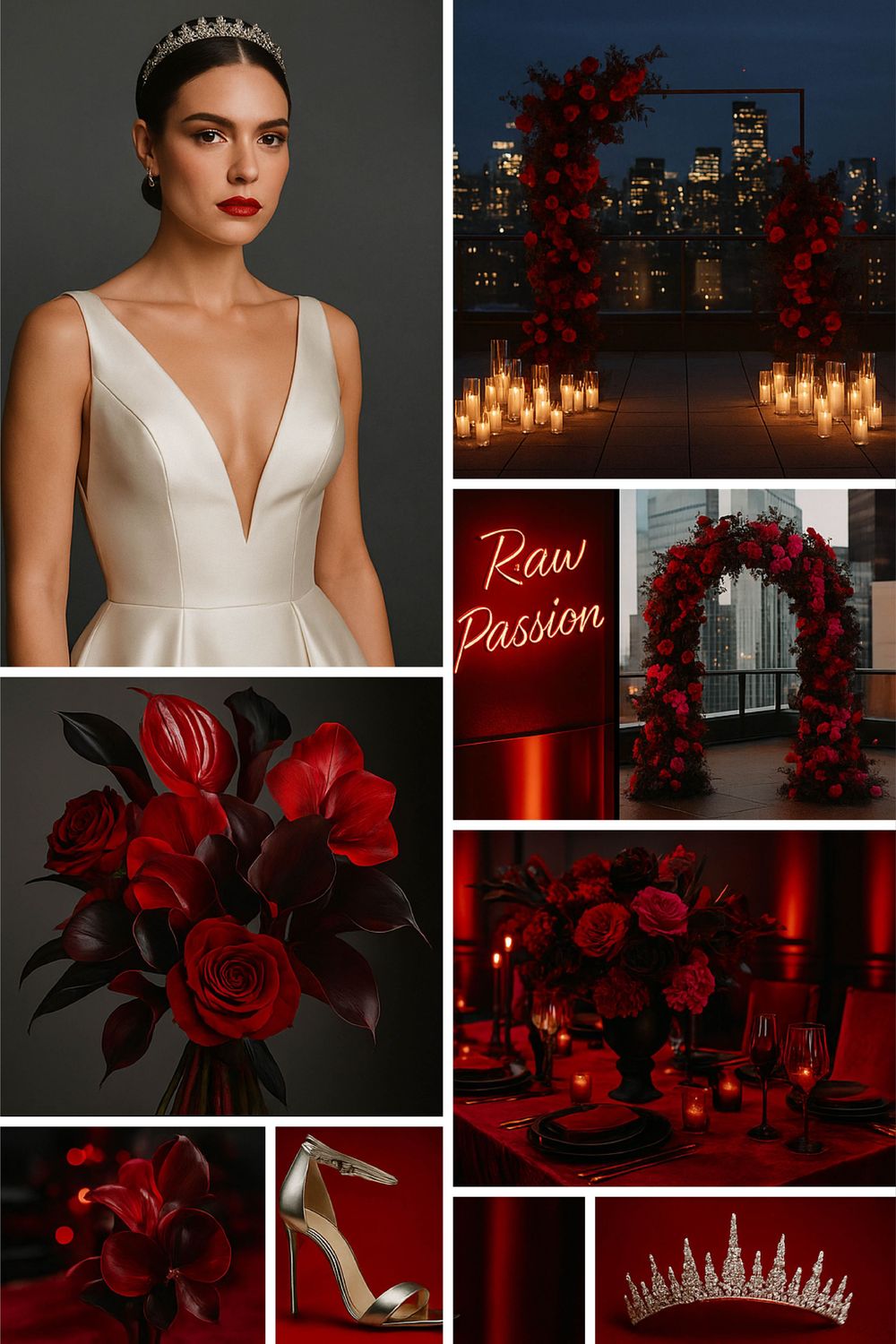 Aries Bride Collage