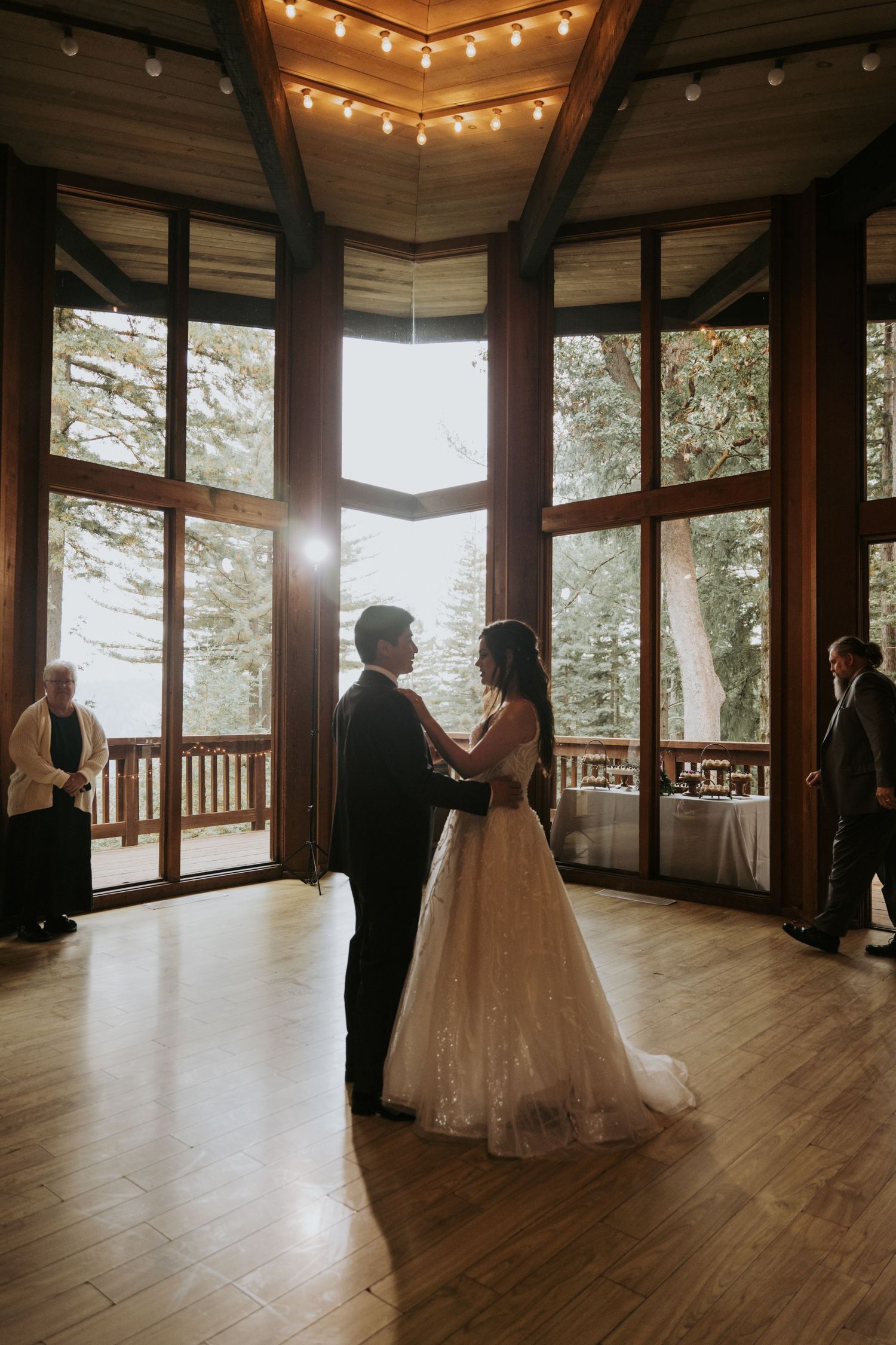 santa cruz wedding reception